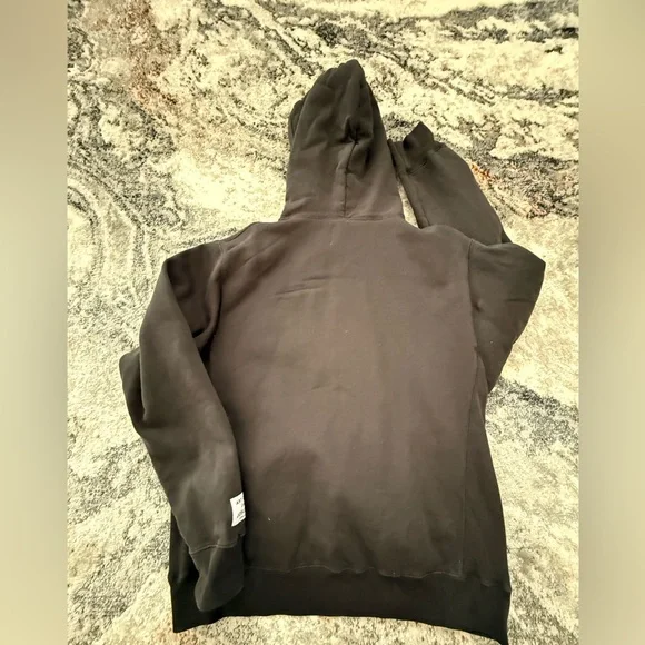 Gallery Dept Charcoal Hoodie with Yellow Print - Picture 2 of 6